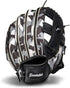 Franklin Sports RTP Kids Baseball + Tball Glove - Youth Mitt for Boys & Girls, Black/White, 9.5" Right Hand Throw
