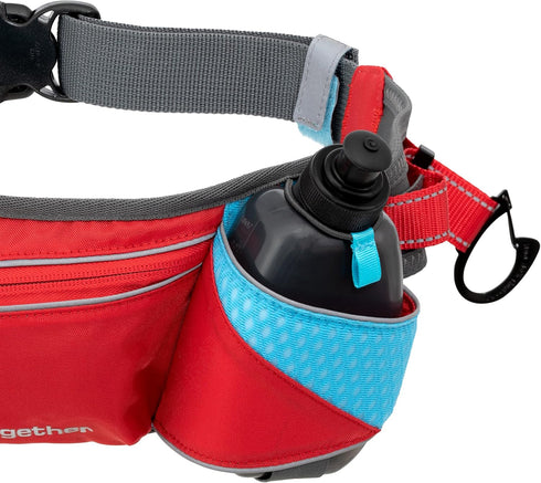 Kurgo On Trail Running Belt, Hands-Free Dog Running Belt for Walking Dogs, Adjustable and Reflective