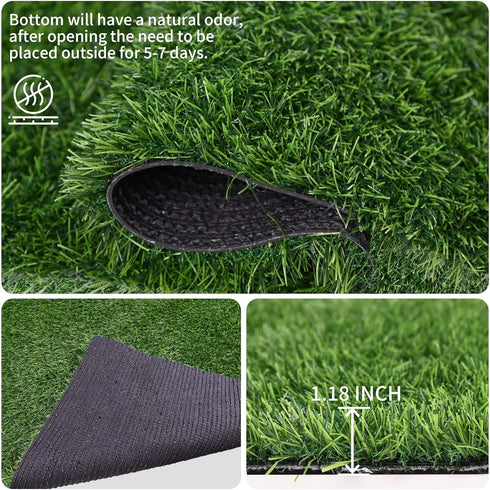 48" 30" Grass Pad for Dogs, x Artificial Turf for Pets Potty Training, Fake Grass Mat with Drainage Holes, Easy