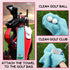 Moukeren 3 Pieces Elegant Golf Towel Embroidered for Golf Bags with Clip, Golf Gift for Women, Wife, Girlfriend