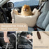 Lesure Small Dog Car Seat for Small Dogs - Dog Booster Seat for Car with Waterproof Bottom, Clip-On Safety Leash