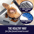 Leashboss Slow Feeder Dog Bowl for Flat Face Breeds, Tilted Slanted Maze Food Bowl for Dogs & Cats