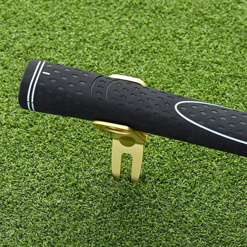 6 1 Mile High Life Golf Divot Tool and Ball Marker, Golf Cigar Holder, Magnetic Golf Cart Cigar Holder Clip, in Golf