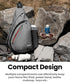 OutdoorMaster Sling Bag, Hiking Daypack, Crossbody Shoulder Chest Backpack for Urban Outdoor Travel