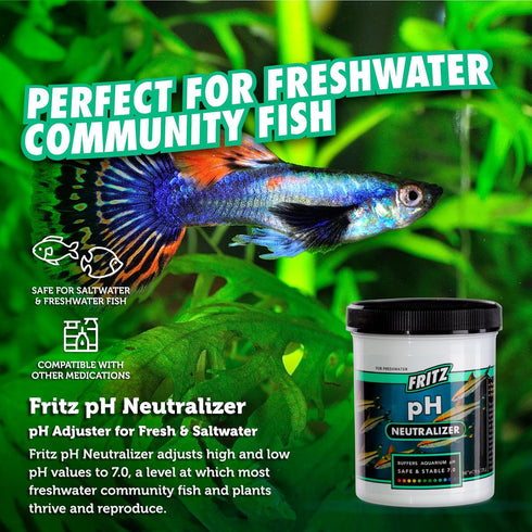 80284 1/2-LBS, .5-Pound Fritz Aquatics Fritz pH Neutralizer for Fresh and Salt Water Aquariums