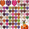 72 Pcs Halloween Dog Bandanas Bulk Pumpkin Triangle Scarf Cat Bibs Puppy