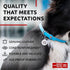 WAUDOG Ultra Soft Rolled Leather Collar for Small, Medium, and Large Dogs, Padded Puppy Collar for Male and Female