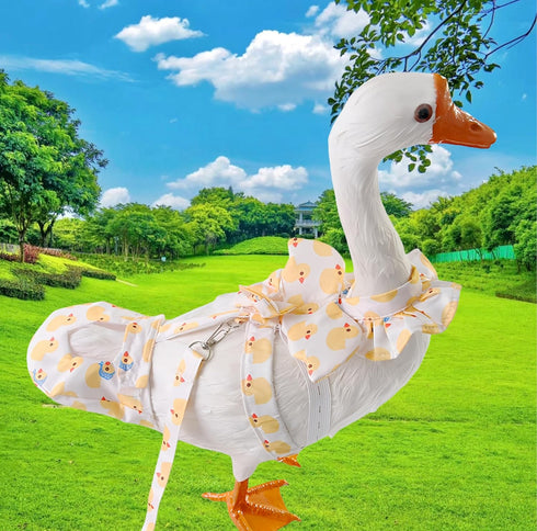 Magnoloran Chicken Diapers for Hens, Roosters, Diapers for Ducks with Walking Leash, Reusable Pet Duck Diapers Chick