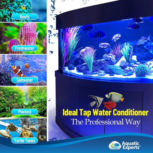 TankFirst Complete Aquarium Water Conditioner, 250 ml, Removes Chlorine and Detoxifies Ammonia