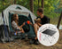 Summer TREKOLOGY Small Camping Table - Beach Table That Fold Up - Lightweight, Foldable, Potable Folding Small Outdoor