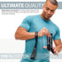 WARM BODY COLD MIND V1 Lifting Wrist Straps - 660 lb Rated Hand Wraps for Weightlifting and Powerlifting