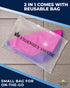 The Friendly Swede 2-Pack Swim Caps for Women & Men — Waterproof Silicone Swimming Caps for Medium & Long Hair