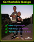 FREEMOVE Reflective SASH with 2 Bands or Reflective Runners Waist Belt with 4 Arm Bands for Visibility & Safety