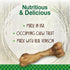 Nylabone Healthy Edibles Natural Long Lasting Venison Flavor Dog Chew Treats Wild Bone Large/Giant(1 Count)