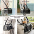 17.5x11x11 Lesure Cat Dog Carrier Airline Approved - Dog Carrier for Small Dogs Collapsible Soft Side TSA Approved