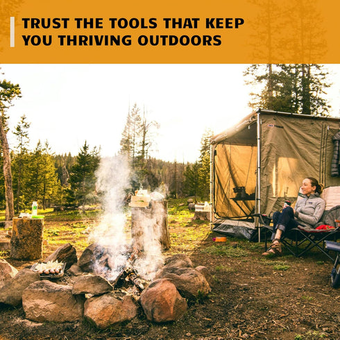 Jumbo Tinder Fire Starter Rope | 3 Pack Extra Large Natural Waterproof Kindling for Camping, Hiking & Backpacking