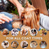 Takavu Double-Sided Detangling Pet Comb, Stainless Steel Teeth for Grooming Dogs, Cats & Other Animals