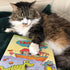 3 FUZZU Fast Food Cat Storybook | Interactive Cat Toy | Cat Activity Toy | Cat Game Board | Colorful Storybook |