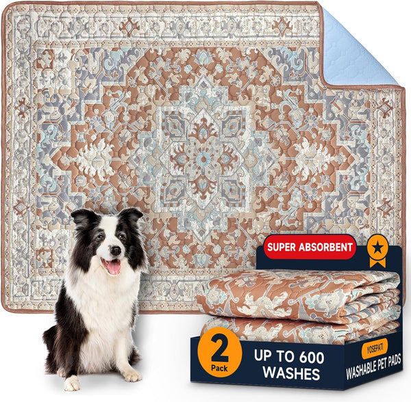 Washable Pee Pads for Dogs 2 Pack, Puppy Pads with Pheromones, 2026