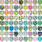 72 Packs Dog Bandanas Bulk Buffalo Plaid Cat Bandana Summer Scarf Triangle