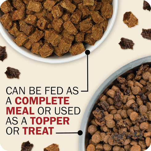 93% 2lb Redbarn Powerfood Air Dried Dog Food for Digestive Gut Health - Beef, Beef Organs & Lamb with Prebiotics