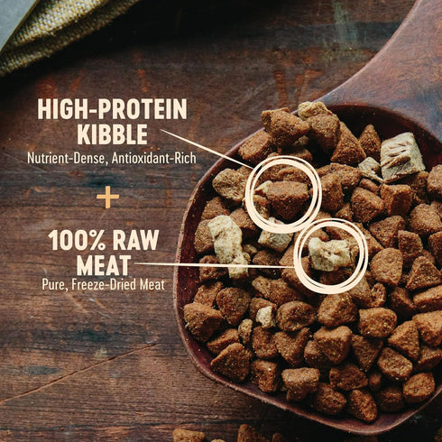 CORE RawRev Grain-Free Dry Puppy Food, Natural Ingredients, 4 lbs, Turkey, Made in USA