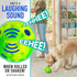 Franklin Pet Supply Co. Ready Set Fetch Laugh + Wiggle Ball - Interactive Dog Toy with Fun Giggle Sounds
