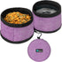 PetAmi Collapsible Dog Food and Water Bowls - 2 Travel Bowls Kit, Portable No Spill Pet Dish for Camping