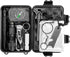 VViViD 10 in 1 Emergency Tactical Gear Survival Kit Knife Blanket Compass Fire Starter Flashlight Saw Outdoor Camping Hiking Hunting Adventure Sport Supplies by VViViD