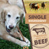 12" Mighty Paw Long Lasting Bully Sticks for Dogs - All Natural Grass Fed Beef Chews. Lower Odor Dog Bully Sticks