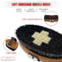 Wooden Pet Grooming Kit for Short-Haired & Double-Coated Dogs Cats Horses- Includes Bristle Brush, Massage Brushes