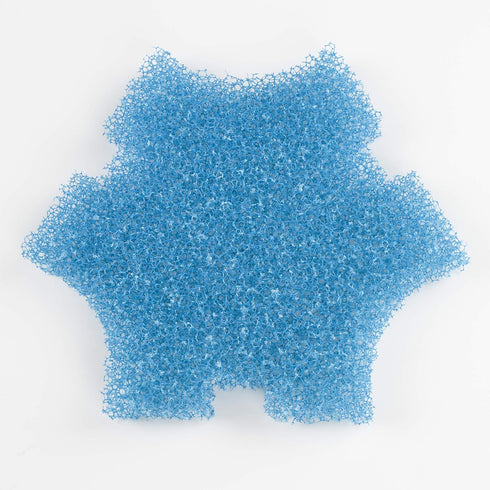 LTWHOME Blue Coarse Foam Filter for Oase SwimSkim 25 Floating Pond Skimmer (Pack of 6pcs)