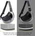 FDJASGY Pet Sling Carrier for Small Dogs and Cats, Breathable Mesh Hand-Free Puppy Backpack with Adjustable Strap