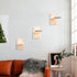 Wall Mounted Stairs for Cats, Wooden Cat Wall Shelf Set, Cat Scratching Post Steps for Climbing and Lounging