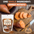 BRUTUS & BARNABY Dog Food Toppers - All Natural Vegan Sweet Potato Kibble Topper for Picky Eaters, Nutrient Packed