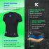 Kewlioo Women's Sauna Suit Top - Heat Trapping Compression Sweat Vest for Enhanced Fitness