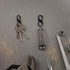 Nite Ize S-Biner MicroLock Stainless Steel, Locking Dual Sided Gates, Keep Keys Secure with Carabiner Key Holder