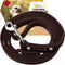ADITYNA Premium Leather Dog Leash - 6 ft, Heavy-Duty, Soft & Strong for Small/Medium Dogs, Perfect for Walking,