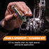 4 oz 0.5 oz Clenzoil Chain & Sprocket Cleaning Kit - Chain Cleaner Lubricant Protectant (CLP) - Wet Lube Application