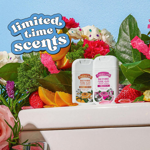 1 Oz, 50 Poo-Pourri Before-You-Go Pocket Toilet Spray, Travel Essentials, Pink Citron, Fl Up to Uses, On-The-Go