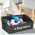 PET ARTIST Sturdy Collapsible Dog Organization and Storage Basket - Cute Toy Storage with Handles for Dogs