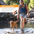 Tuff Mutt Hands-Free Waist Leash for Dog Walking, Running, Hiking - Adjustable Belt with Double Handle for Large Dogs