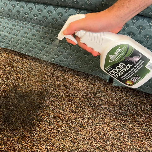 Rochester Midland PRS Stain & Odor Eliminator, 32oz Enzyme Cleaner Spray with Fresh Lavender Fragrance