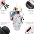 Water Bottle Pouch for Stanley Cup Quencher Adventure 40oz & Simple Modern 40oz Tumbler, Phone Holder for Running (Pink)