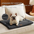 Bedsure Washable Dog Crate Bed for Small Dogs, Reversible Foam Floor Dog Mat, Lightweight Travel Flat Pet Beds for