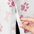 48in. Sweet Jojo Designs Large Dog Crate Cover (Bones and Paw Prints) for Girls Pet Cage, Kennel Covers (Modern