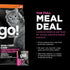 Go! Solutions Skin + Coat Care Dry Cat Food, Chicken Recipe with Grains, 8 lb, for All Life Stages