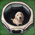 Pet Puppy Dog Playpen, Portable Foldable Cat Tent Crate, Indoor Outdoor Playground 29x16 (Grey)
