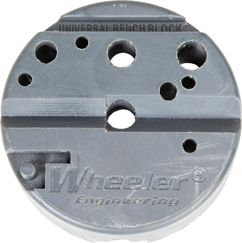 Wheeler Universal Bench Block - Non-Marring Construction for Pistols, Gunsmithing
