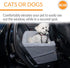 K&H Pet Products Rectangle Bucket Booster Pet Seat - Dog Booster Seat Car Seat for Dogs & Cats Collapsible Rectangle